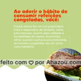 A curiosidade do dia veio especialmente para você que ama marmitas congeladas de qualidade. Arraste para o lado e confira. #ahazoutaste #comidacaseira  #comidadeverdade  #marmitando  #marmitas  #marmitex #curiosidade #sustentável #vocêsabia