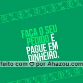 Faça o seu pagamento em dinheiro e garanta uma refeição de lamber os dedos. ??

 #ahazoutaste #pagamento #formadepagamento #dinheiro  #gastronomy #gastronomia #culinaria