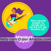 Se conhece alguém que sonha em tocar algum instrumento para ser um músico profissional, marque essa pessoa aqui para conhecer a nossa escola de música. 

 #aprendamúsica  #aulademusica #AhazouEdu #instrumentos  #música  #professordemusica #escolademúscia #marquealguém
