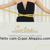 As cintas modeladoras, além de disfarçarem o volume abdominal, são muito utilizadas em pós-cirúrgicos para potencializar os resultados. Elas ajudam a melhorar a tonificação da pele, aliviam os desconfortos e ajudam a manter uma postura adequada. Quer saber mais? Chame no direct que eu respondo você. #cintasmodeladoras #AhazouFashion #outfit #beneficios #saude #bemestar