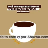 As cápsulas de café nada mais são que café moído comprimido dentro de um recepiente para facilitar o preparo. Essas podem ser as tradionais, descartáveis ou, mais recentemente, feitas com materiais que podem ser reaproveitados. #ahazoutaste #barista  #café  #cafeteria  #coffee  #coffeelife #curiosidades
