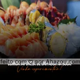Nossa comida japonesa? Quem prova, aprova! Venha experimentar, você não vai se arrepender! #ahazoutaste #japa  #sushidelivery  #sushitime  #japanesefood  #comidajaponesa  #sushilovers #convite #qualidade