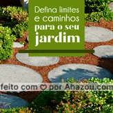 Utilize pedras para formar um caminho traçado e orne as laterais com:
- vasos,
- esculturas em gesso e
- algumas flores.
Opte por formatos e cores parecidos com a sua decoração. ??? #AhazouDecora #AhazouArquitetura #caminho #jardim #dicas #homedecor #arquiteto #decoracao #designdeinteriores
