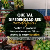 Descubra novas receitas e maneiras de preparo com nossos ingredientes!  #ahazoutaste  #hortifruti #qualidade #vidasaudavel #mercearia #frutas #alimentacaosaudavel #organic