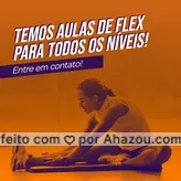 Não perca mais tempo! Se inscreva em uma aula de flex e veja a mágica acontecer no seu corpo e na sua disposição.👊

#AhazouSaude #flex #auladeflex #flexibilidade  #boratreinar  #personal  #personaltrainer 