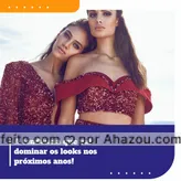 Conheça nossas roupas brilhantes e reluzentes, você vai ama-las! E vão dar um up no seu visual. #AhazouFashion #style  #lookdodia  #fashion  #moda #trend