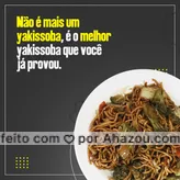 Se só de olhar para esse yakissoba já dá água na boca, imagine quando você provar essa maravilha. Então aproveite, venha nos visitar ou faça o seu pedido por delivery. #comidajaponesa #japa #japanesefood #ahazoutaste #sushidelivery #sushilovers #sushitime #sabor #qualidade #opções #yakissoba