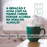 frases e posts para dia do trabalhador: A gente que é trabalhador precisa de um cafézinho para enfrentar o dia né! ? 
#cringe #millennials #geraçãoZ #ahazou #memes #memes2021 #memesengraçados
