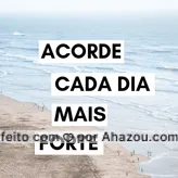 Bom dia, seja forte hoje também! #bomdia #frases #ahazou #motivacional
