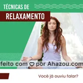 As técnicas de relaxamento consistem em meios utilizados para diminuir a tensão muscular, onde essa tensão é um aviso que algo naquele organismo não está indo bem. #AhazouSaude  #terapiascomplementares #bemestar #energia #vivabem #saude