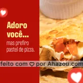 Marque aqui alguém que você gosta muito, mas não mais do que o nosso pastel de pizza! 👇🏻😝🤣🤣
#ahazoutaste #amopastel  #foodlovers  #instafood  #pastel  #pastelaria  #pastelrecheado 