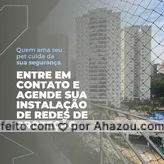 Demonstre o seu amor pelo seu pet cuidando da sua segurança. Faça agora mesmo um orçamento para a instalação de redes de proteção. #AhazouServiços #redesdeproteção #proteção #segurança #casa #imóvel #maridodealuguel  #faztudo 