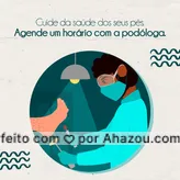 Você sabia que é super importante cuidar da saúde dos seus pés? E aqui você tem os melhores cuidados para ter mais bem estar e pés lindos. Entre em contato e agende já o seu horário. #podolog #podologia #podologiacomamor #AhazouSaude #saude #bemestr #qualidadedevida #cuidados #cuidadoscomospés #péssaudáveis  