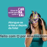 Antes de cair na dança, estique-se como uma verdadeira passista! O alongamento previne lesões e deixa você pronto para arrasar nos passos de samba. Depois da folia, não esqueça de dar um descanso merecido às suas pernas. 💃🕺
#Alongamento #Samba #Carnaval #AhazouSaude #bemestar #cuidese #qualidadedevida #viverbem