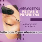 Precisando dar aquela limpada nas sobrancelhas?
Não perca tempo, agende seu horário e tenha de volta o seu design de sobrancelhas.
#AhazouBeauty #designdesobrancelha  #designerdesobrancelha  #sobrancelha  #beauty  #beleza 