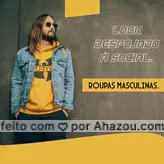 Tudo num só lugar, para você economizar tempo e dinheiro. Confira nossas roupas masculinas e preços e saia fazendo sucesso. Ligue agora. (inserir)

 #modamasculina  #modaparahomens #AhazouFashion #menswear  #fashion  #style 