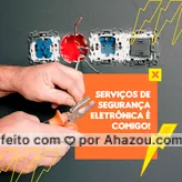 Aqui você tem confiança na qualidade do serviço! Entre em contato e vamos fazer um orçamento!
Segurança nunca é demais!
#AhazouServiços #segurancaeletronica  #eletrica  #eletricidade  #eletricista  #serviços  #serviçosparacasa 