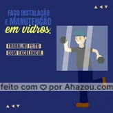 Se você deseja uma mão de obra com preço justo e qualidade, entre em contato comigo.
Eu sou a solução que você precisa.
Entre em contato pelo número: (inserir número) e solicite seu orçamento.
#AhazouVidraçaria #vidraceiro #servicos  #orçamento  #vidracaria  #vidraçaria 