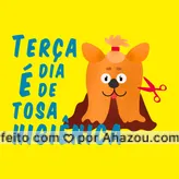 Quem ama cuida! Já agendou o seu pet pra terça??? #AhazouPet #instapet #banhoetosa #terca #promocao #cuidados #tosahigiênica