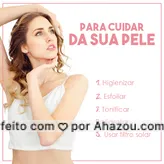 Pode parecer muita coisa, mas essa rotina de cuidados é rapidinha, viu? E faz MUITA diferença pra saúde da sua pele. #pele  #skincare  #esteticafacial  #estetica  #ahazou #cuidados 