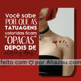 Tatuagens coloridas assim que saem do estúdio são impecáveis e super vivas, entretanto, devido a melanina, pigmento natural da nossa pele, uma camada de ‘pele’ surge por cima da tinta, cobrindo o desenho e gerando esse resultado opaco.  
 #AhazouInk #estudiodetattoo  #tattoo  #tattoocolorida  #tatuagem  #tattoos 