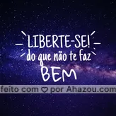 O que te atrapalha? Sentimentos, mal pensamentos, o passado ? 
Liberte-se e viva uma vida plena!

#life #ahazou #frases