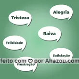 Esses sentimentos são como lidamos com nossa saúde mental. E você está sabendo lidar com todos esses sentimentos? #SaudeMental  #Mentalhealth #AhazouSaude #Sentimentos 