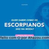  E aí, escorpiano, você concorda com essas afirmações? 🤔🤣
#signos #signosnamoda #escorpiao #AhazouFashion  #moda #fashion #style