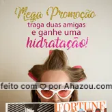AMIGAAA vai perder essa oportunidade? Liga AGORA pras amigas e vem ganhar sua hidratação! #combocabelo #ahazou #hidratação #bandbeauty
