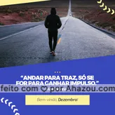 Às vezes dar uns passinhos para trás é necessário para pegar impulso para você poder ir ainda mais longe. 
Bem-vindo, dezembro.
#marketing #marketingdigital #mktdigital #redessociais #socialmedia #AhazouMktDigital #frases #motivacional #postdefrase #dezembro #bemvindo #bemvindodezembro
