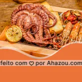 O 8 é o número mais gostoso. Já que eles têm oito tentáculos, cada um é mais gostoso que o outro. E juntos, são oito vezes mais gostosos. #ahazoutaste #polvo #oito #pescados