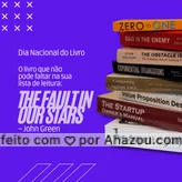 Esse é um best-seller e ganhou a versão em filme, que a maioria deve conhecer.
Mas a pergunta que não quer calar: Você já leu o livro em inglês?
Ele é um excelente aliado para os seus estudos.
29 de outubro - dia nacional do livro
#AhazouEdu #dianacionaldolivro #livro #dicadelivro #dica  #ingles 