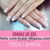 frases e posts para especial : Toda terça e quarta tem promoção de unha em gel!! ?? Quer ficar com unhas lindas por um precinho especial? Corre pra marcar seu horário! #manicure #ahazou #unhas #unhasdegel #unhasemgel