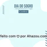 frases e posts para especial : Dia desta pessoa tão especial que é um segundo pai.
Aproveite nossa promoção em homenagem ao sogro.
Só aqui tem desconto especial!
#ahazou #sogro #diadosogro #oferta #desconto #promocao 