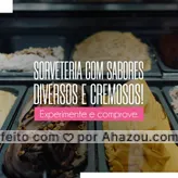 Nossa sorveteria não só tem diversidade de sabores, qualidade como também tem aquela cremosidade que derrete na boca. Experimente o seu sabor ou sabores favoritos e chame os amigos para compartilhar esse momento.
#ahazoutaste #açaí  #açaíteria  #gelados  #icecream  #sorvete  #sorveteria 