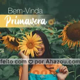 A estação mais colorida do ano chegou! Vamos receber esta nova fase com mais positividade e brilho no olhar! ???? #primavera #ahazou #beleza
