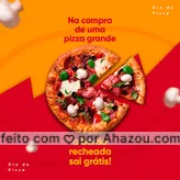 frases e posts para borda recheada: Aproveite para comer a melhor pizza com borda recheada e a melhor coisa é que a borda sai grátis. Faça já o seu pedido! #bordarecheada#ahazoutaste #Diadapizza #promoção #pizzalovers #pizzaria