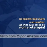 Através do entendimento da numerologia é possível obter um conhecimento mais profundo de si mesmo e viver com mais leveza! #AhazouSaude #numerologia #numeroterapia  #saude  #vivabem  #terapiascomplementares #conecimento 