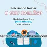 MARQUE um amigo ou amiga que esteja estudando #inglês ou outro