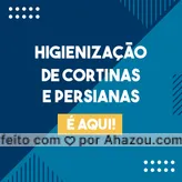 Conte com nosso profissionalismo e garantia de qualidade! #cortinas #persianas  #AhazouServiços 