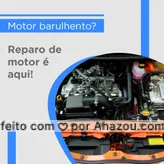 frases e posts para Motor vehicle: O motor do seu veículo anda meio barulhento? Faça o reparo de motor aqui! Entre em contato: ?(preencher) #AhazouAuto  #mecanicoautomotivo #mecanicadecarros #automotivo #mecanica #automobilistico #carros #mecanico #reparodemotor #motor #serviços
