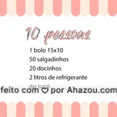 Com essa dica, você já sabe como pedir o seu kit festa, faça sua encomenda! ?
#KitFesta #Confeitaria #CarrosselAhz #ahazoutaste  #docinhos #salgados #foodlovers