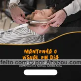 Moicano disfarçado na régua - Barbearia Navalha Afiada