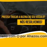 Para fazer uma troca de buzina de qualidade para seu veículo, faça seu orçamento! #AhazouAuto #automobilistico  #automotiva  #automotivos  #carro  #carros  #eletricadecarros 