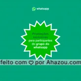 Quer fazer parte do nosso grupo e receber essas promoções EXCLUSIVAS? ?? Entre agora em contato conosco ? (inserir telefone) #grupoexclusivo #whatsapp #ahazourevenda #revendadeprodutos #revendedoras #consultoradebeleza #consultora #marcas #revenda