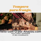 Essa é a nossa preferida, combina perfeitamente com todas as partes do frango, inclusive o coração, você vai precisar dos seguintes ingredientes:
Azeite;
Limão;
Sal;
Pimenta do reino;
Alecrim;
Orégano;
Tomilho.
A quantidade é a gosto, mas para a sua referência a cada 1 kg de frango utilizamos 2 colheres do azeite, suco de 1 limão, sal e pimenta do reino a gosto, além de algumas folhas do alecrim, orégano e tomilho #churrasco #tempero #ahazoutaste #frango  #açougue 