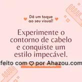 Renove o seu visual com um toque de elegância! Experimente o contorno de cabelo e conquiste um estilo impecável. 🤩💖 Agende seu horário agora mesmo. 📞 [espaço para contato]
#AhazouBeauty #cabelo  #cabeleireiro  #cabeloperfeito  #hair  #salaodebeleza #contornodecabelo