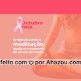 frases e posts para terapias complementares: Aqui vai uma dica nesse outubro rosa, mês de prevenção ao câncer de mama: a meditação mostrou-se muito eficaz para aliviar o estresse e abalo emocional causados pelo tratamento da doença, sendo assim, é uma ótima dica de terapia complementar.  

#saude #bemestar  #vivabem #AhazouSaude #terapiascomplementares #outubrorosa #câncerdemama #revençãoaocâncerdemama #tratamento