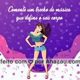 E aí? Qual é a música? ?? Conta pra gente! #esteticacorporal #ahazou #enquete #musica