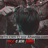 Sabia que temos atendimento especial para o seu filho? Ele merece um lugar de confiança pra cortar o cabelo! E enquanto isso, você também pode dar um tapa no seu visual! #barbearia #ahazou #barba